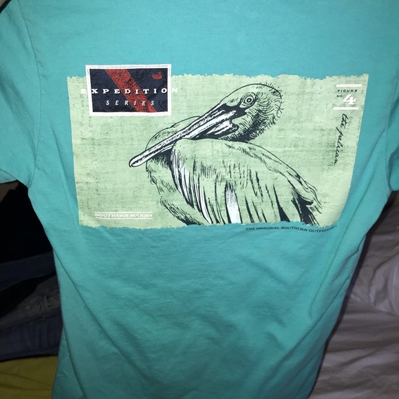Southern marsh pelican tee - Picture 3 of 4